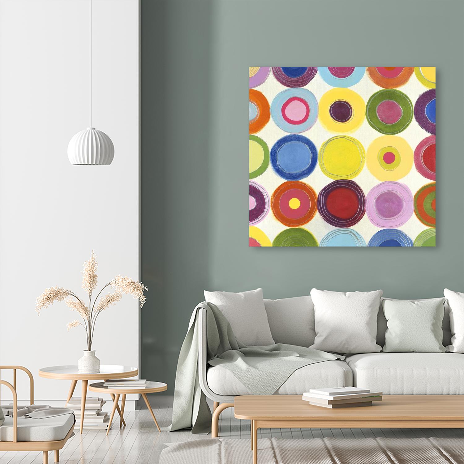 Life is a Beach 1 by Mary Calkins on GIANT ART - red abstract