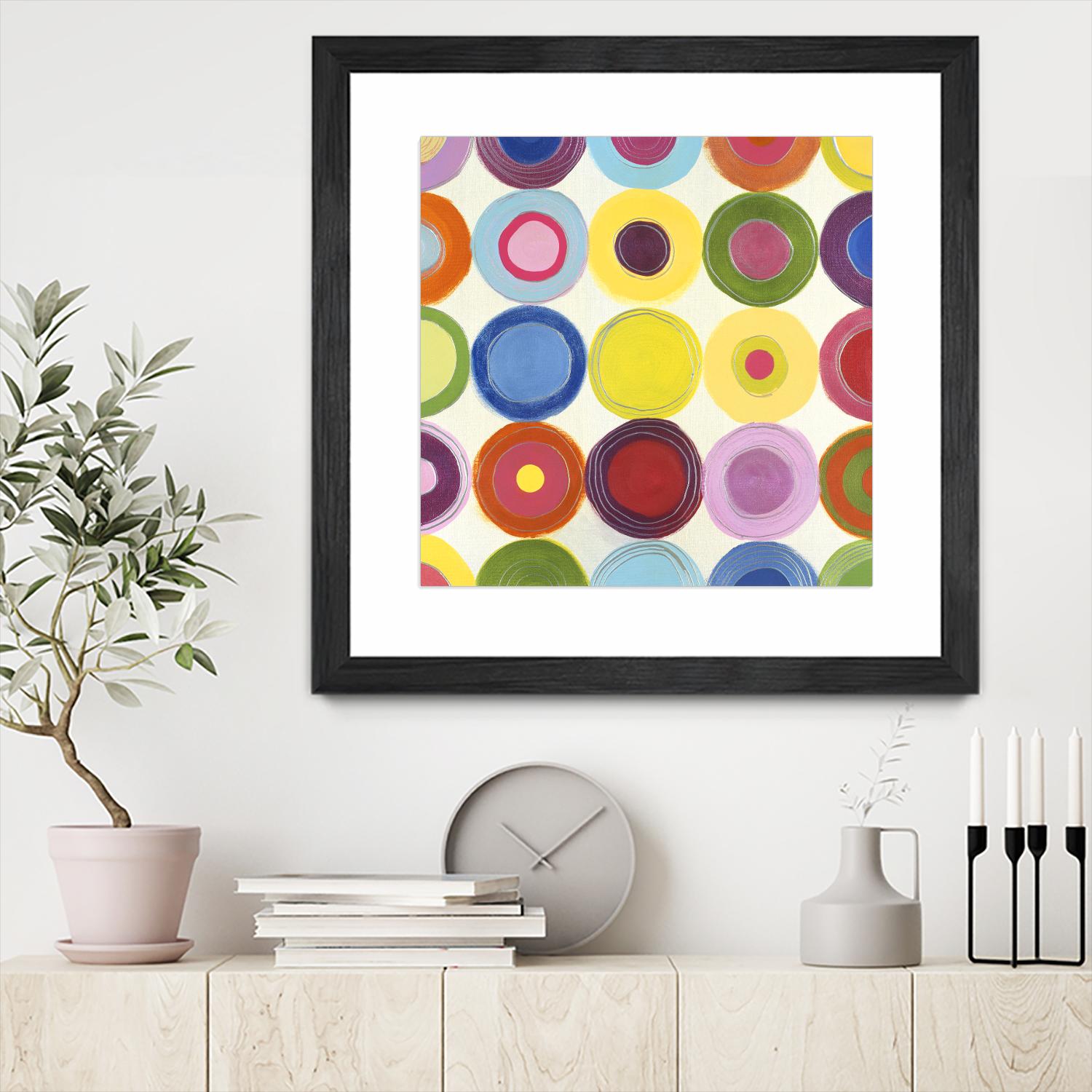 Life is a Beach 1 by Mary Calkins on GIANT ART - red abstract