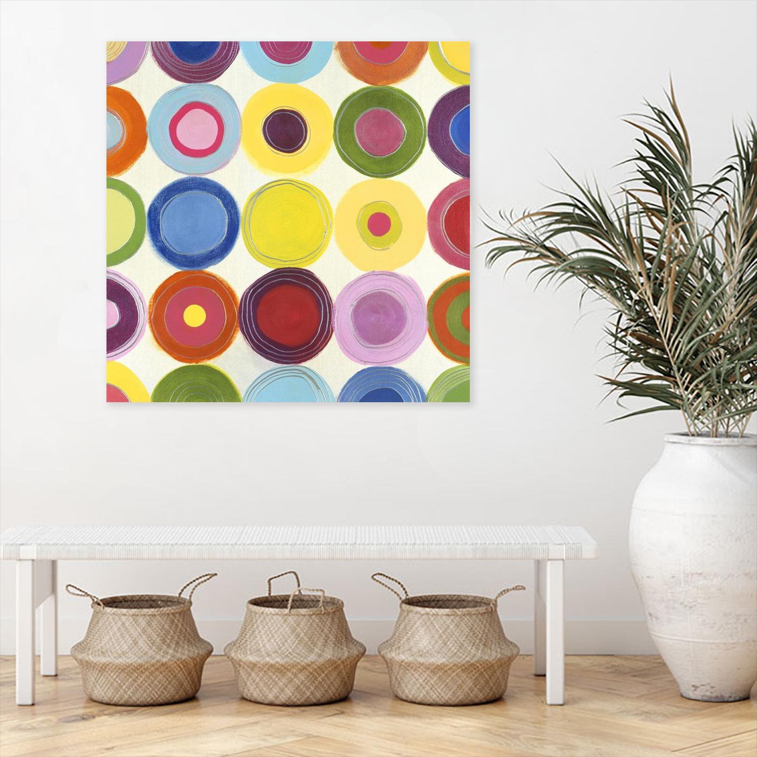 Life is a Beach 1 by Mary Calkins on GIANT ART - red abstract