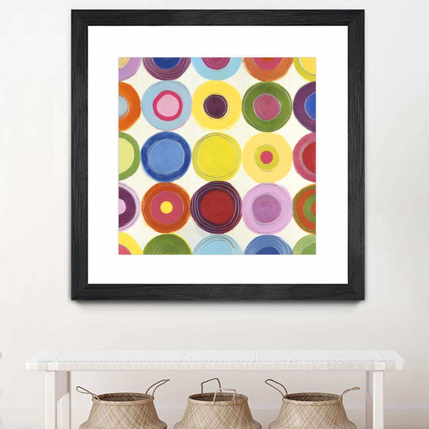 Life is a Beach 1 by Mary Calkins on GIANT ART - red abstract