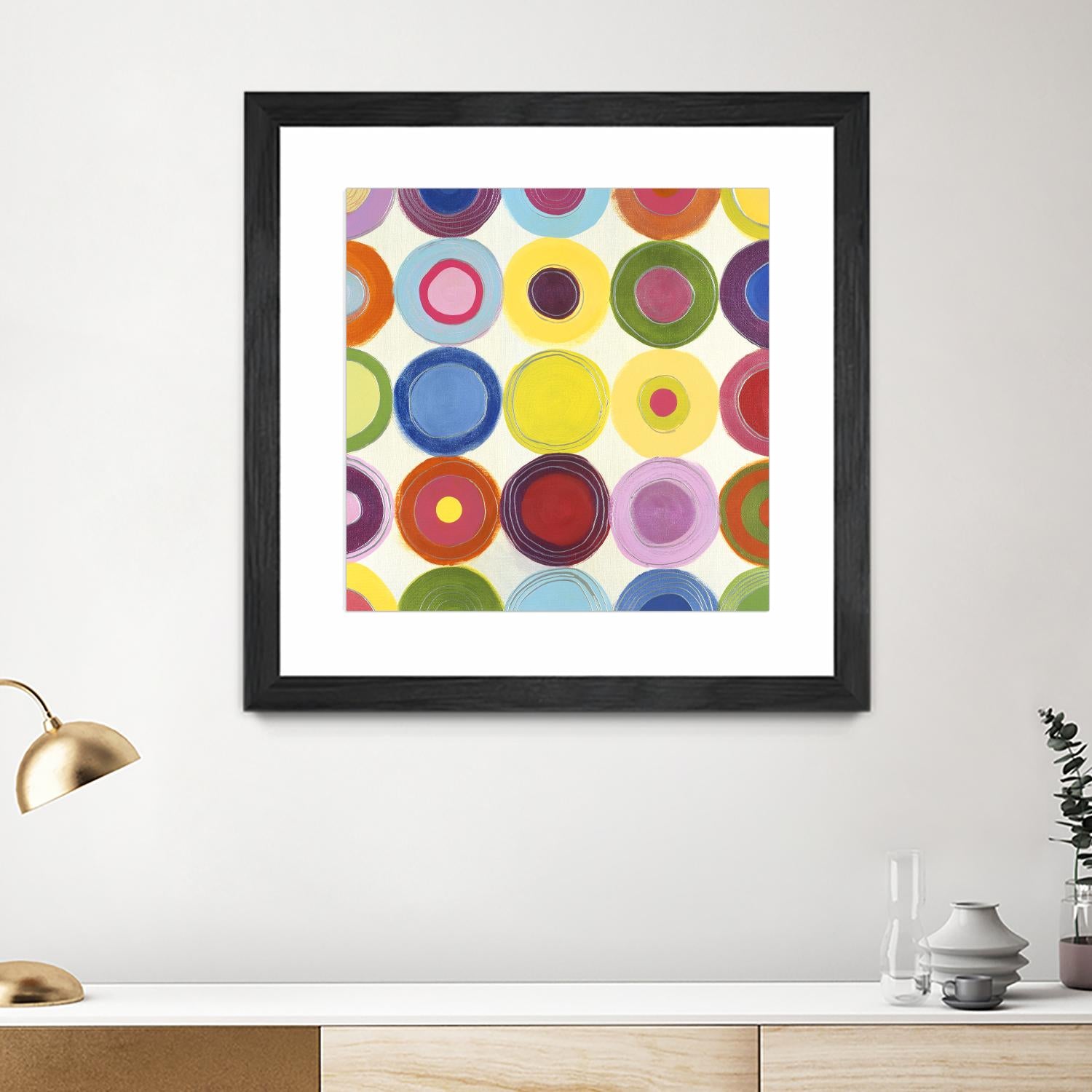 Life is a Beach 1 by Mary Calkins on GIANT ART - red abstract