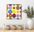 Life is a Beach 1 by Mary Calkins on GIANT ART - red abstract