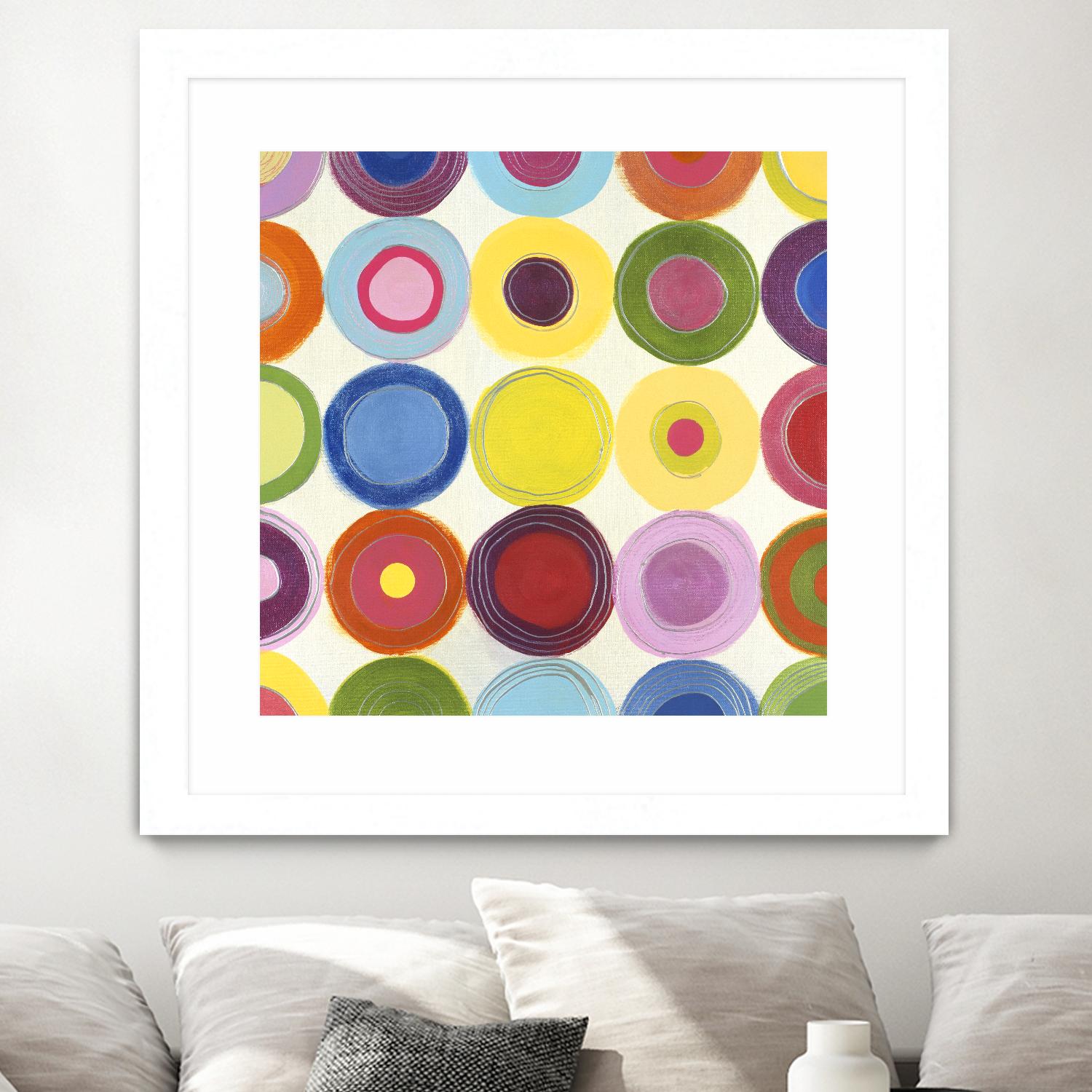 Life is a Beach 1 by Mary Calkins on GIANT ART - red abstract