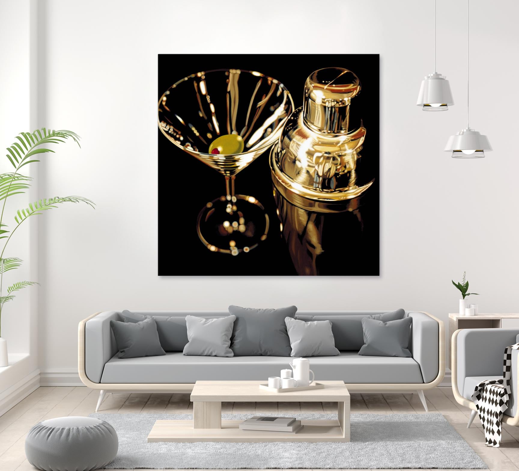 Reflections by Ray Pelley on GIANT ART - white fruit-food-drink