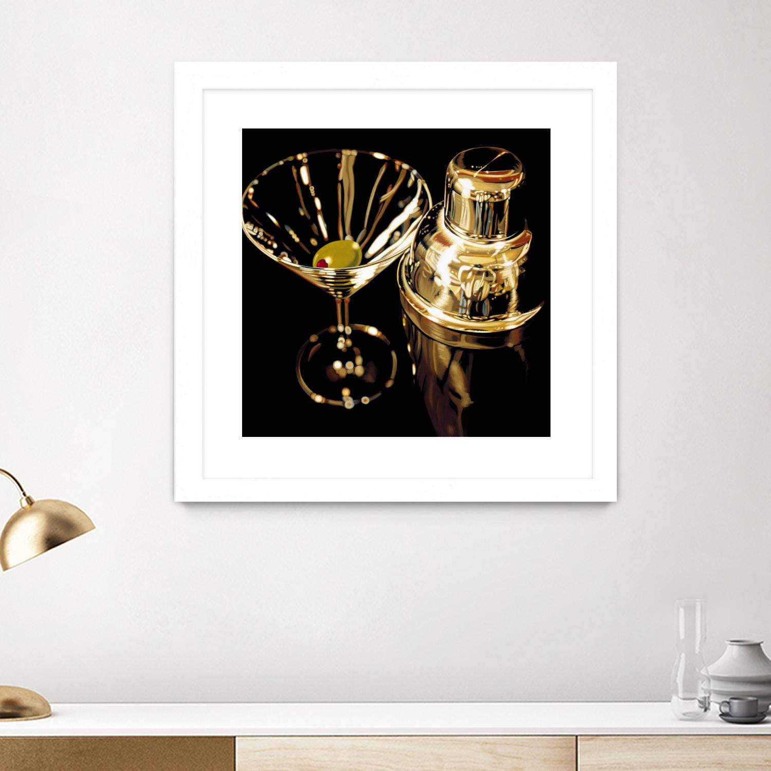 Reflections by Ray Pelley on GIANT ART - white fruit-food-drink