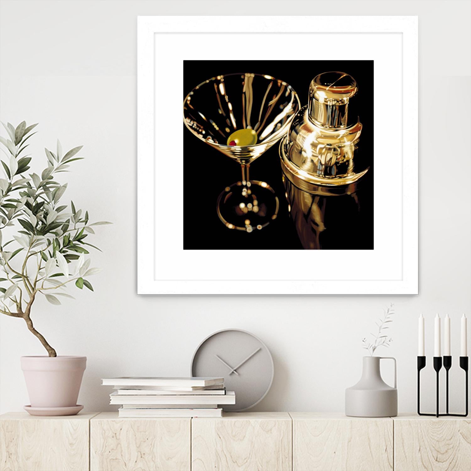 Reflections by Ray Pelley on GIANT ART - white fruit-food-drink