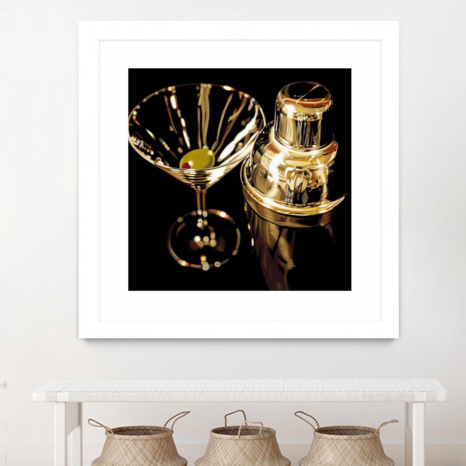 Reflections by Ray Pelley on GIANT ART - white fruit-food-drink