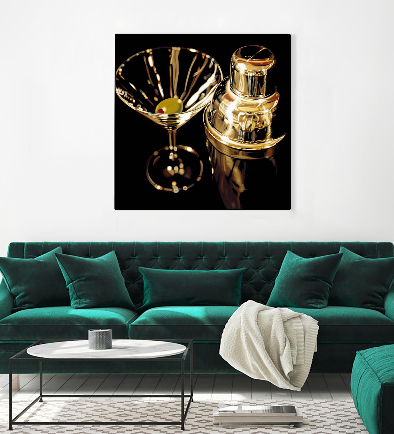 Reflections by Ray Pelley on GIANT ART - white fruit-food-drink