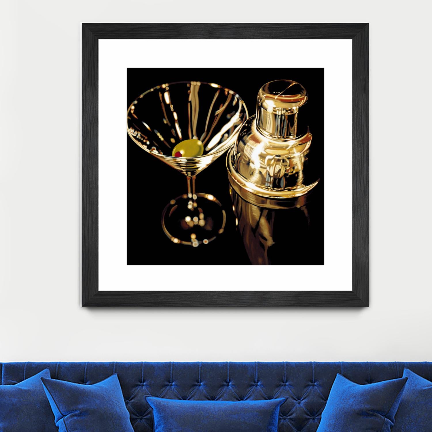 Reflections by Ray Pelley on GIANT ART - white fruit-food-drink