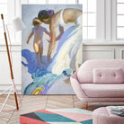 Guidance by John Asaro on GIANT ART - purple sea scene