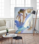 Guidance by John Asaro on GIANT ART - purple sea scene