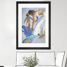 Guidance by John Asaro on GIANT ART - purple sea scene