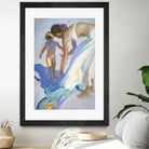 Guidance by John Asaro on GIANT ART - purple sea scene