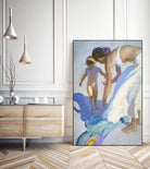 Guidance by John Asaro on GIANT ART - purple sea scene