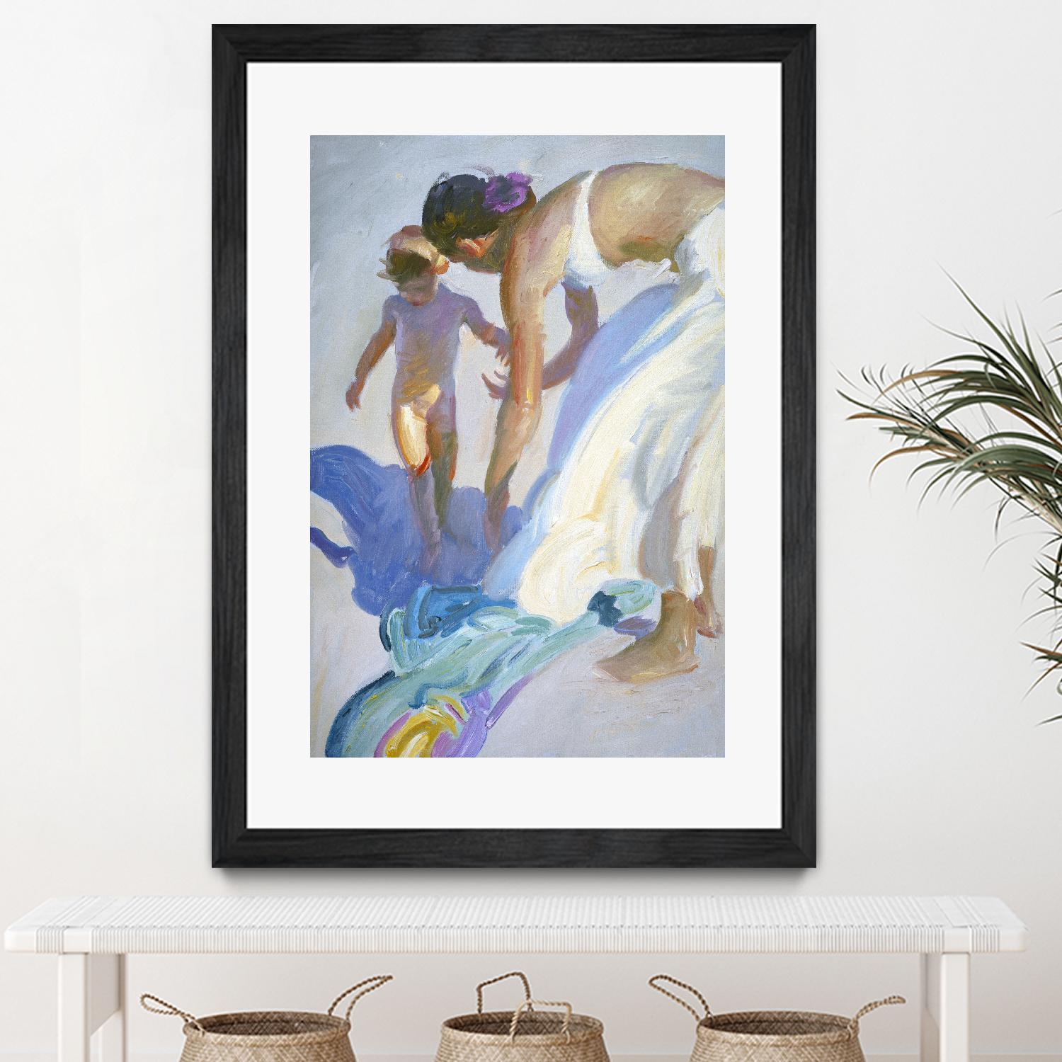 Guidance by John Asaro on GIANT ART - purple sea scene