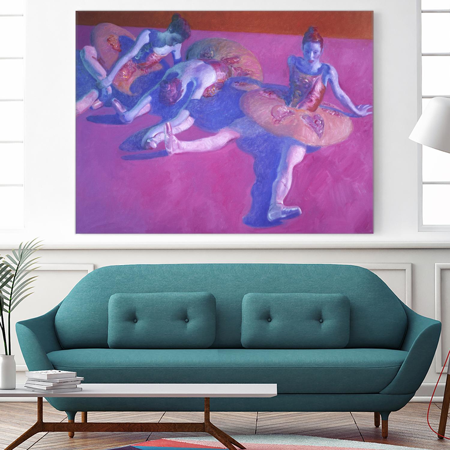 Resting by John Asaro on GIANT ART - purple music - dance