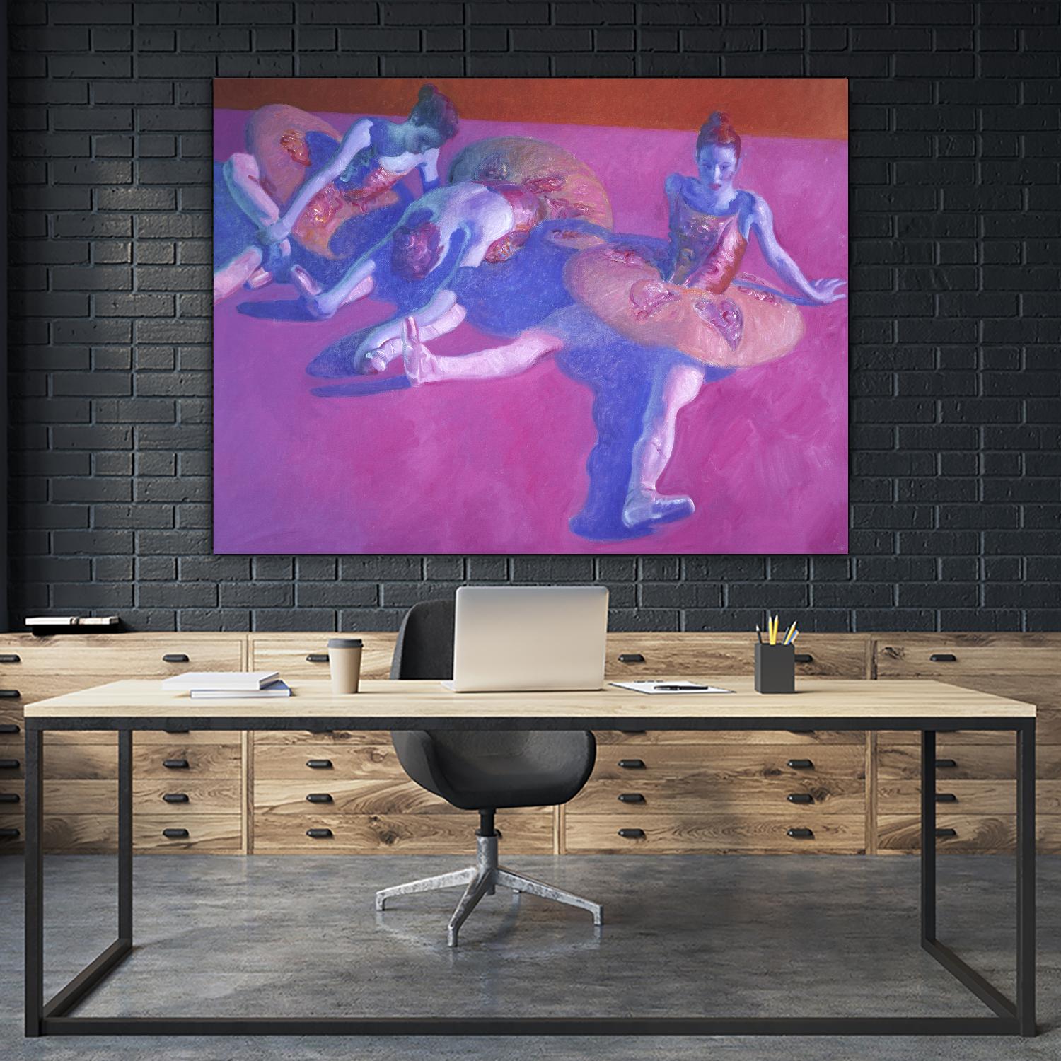 Resting by John Asaro on GIANT ART - purple music - dance