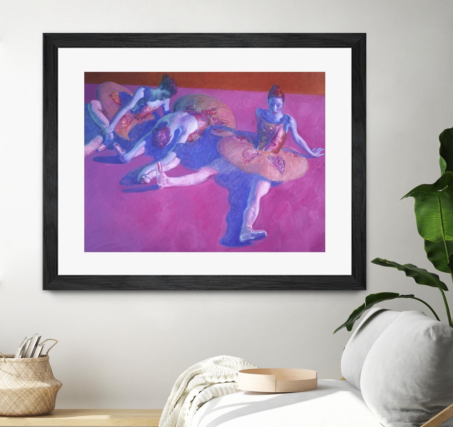 Resting by John Asaro on GIANT ART - purple music - dance