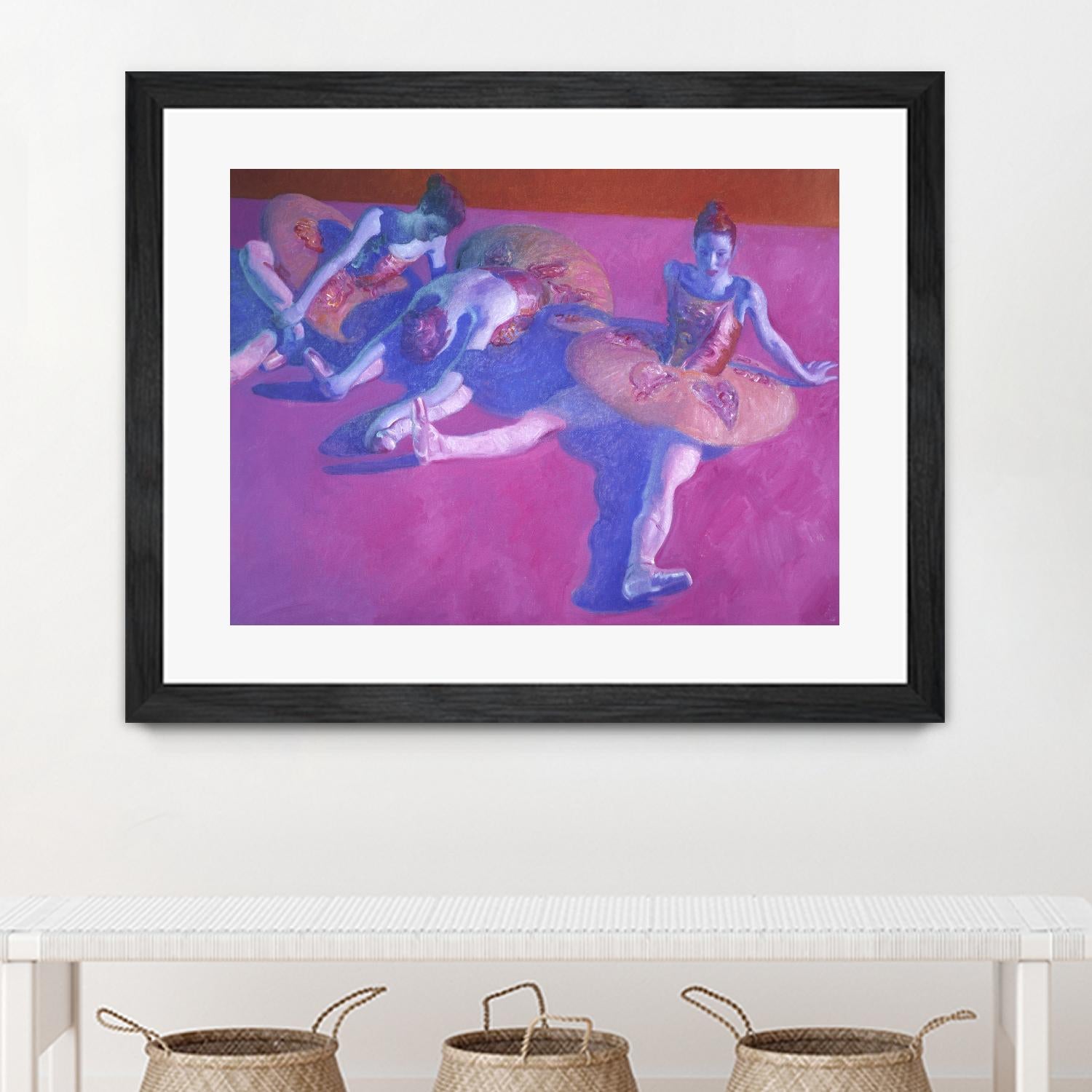 Resting by John Asaro on GIANT ART - purple music - dance