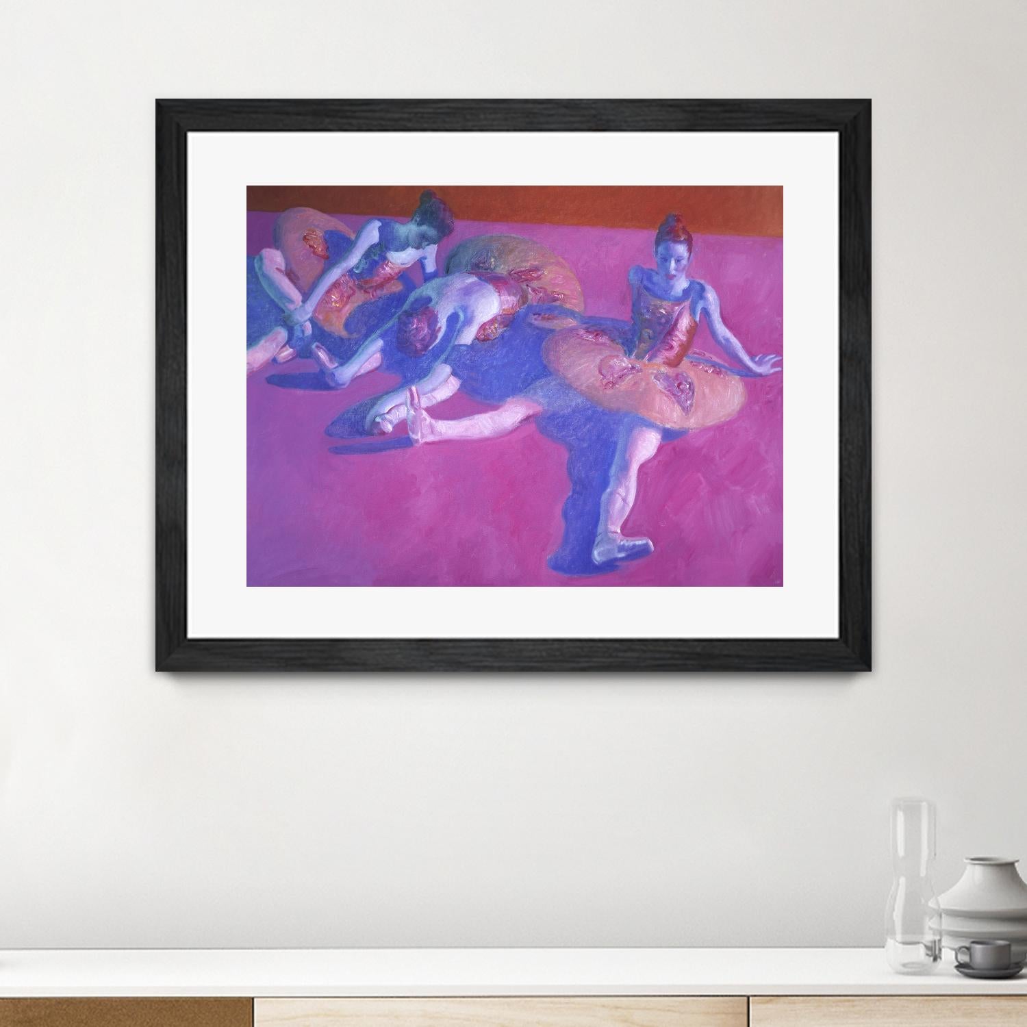 Resting by John Asaro on GIANT ART - purple music - dance