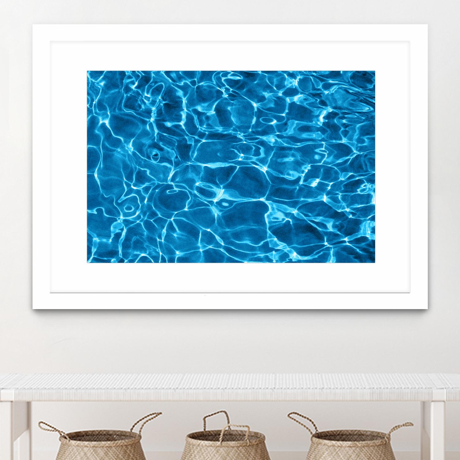 Pool 6 by CJ Elliott on GIANT ART - white sea scene
