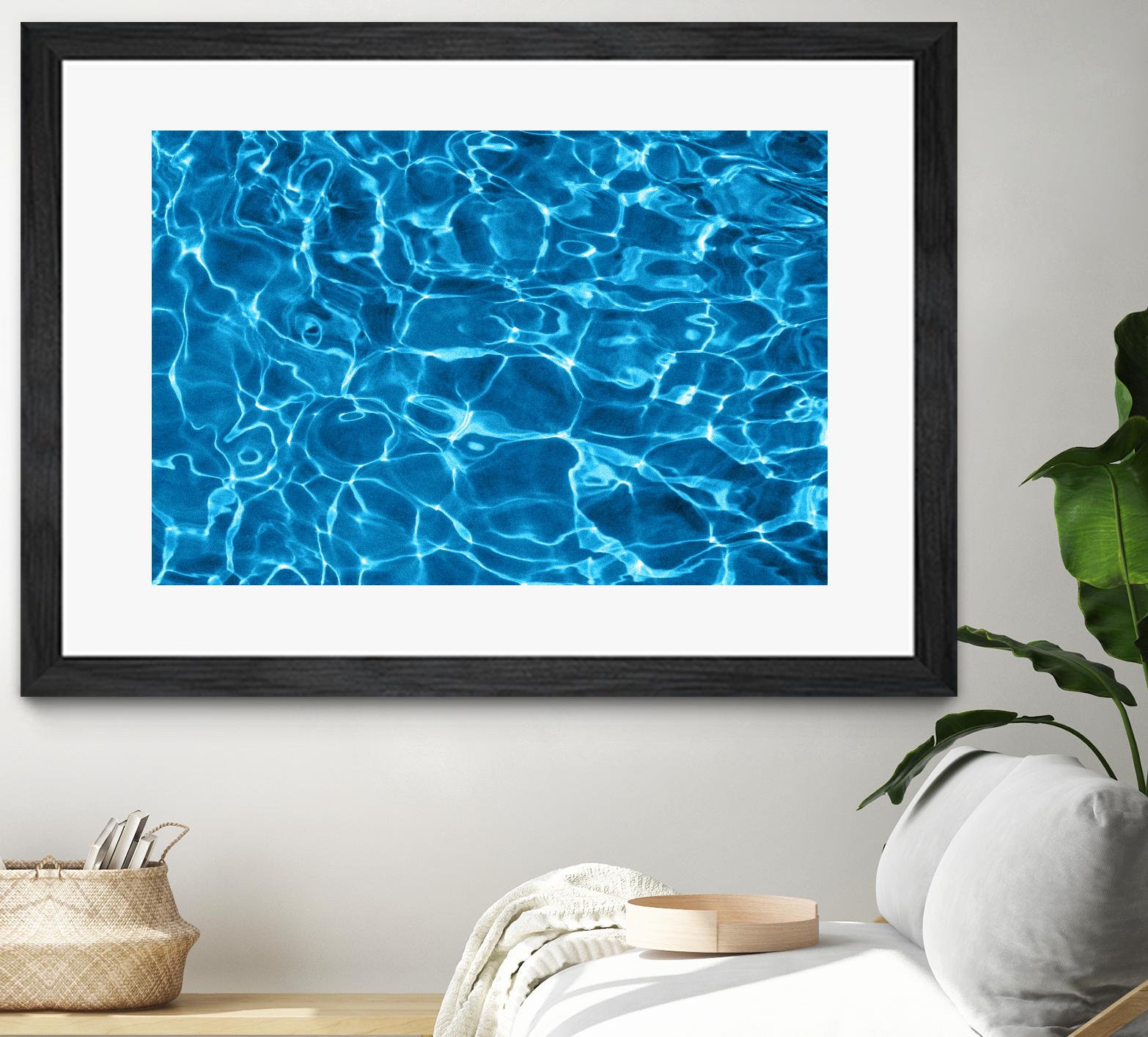 Pool 6 by CJ Elliott on GIANT ART - white sea scene