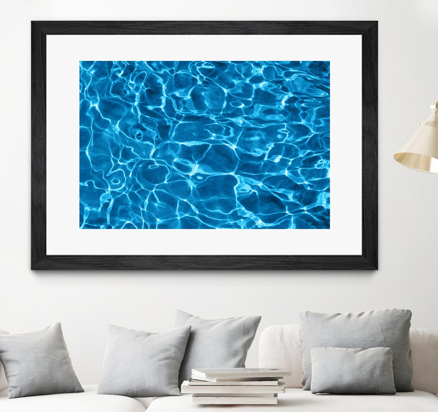 Pool 6 by CJ Elliott on GIANT ART - white sea scene