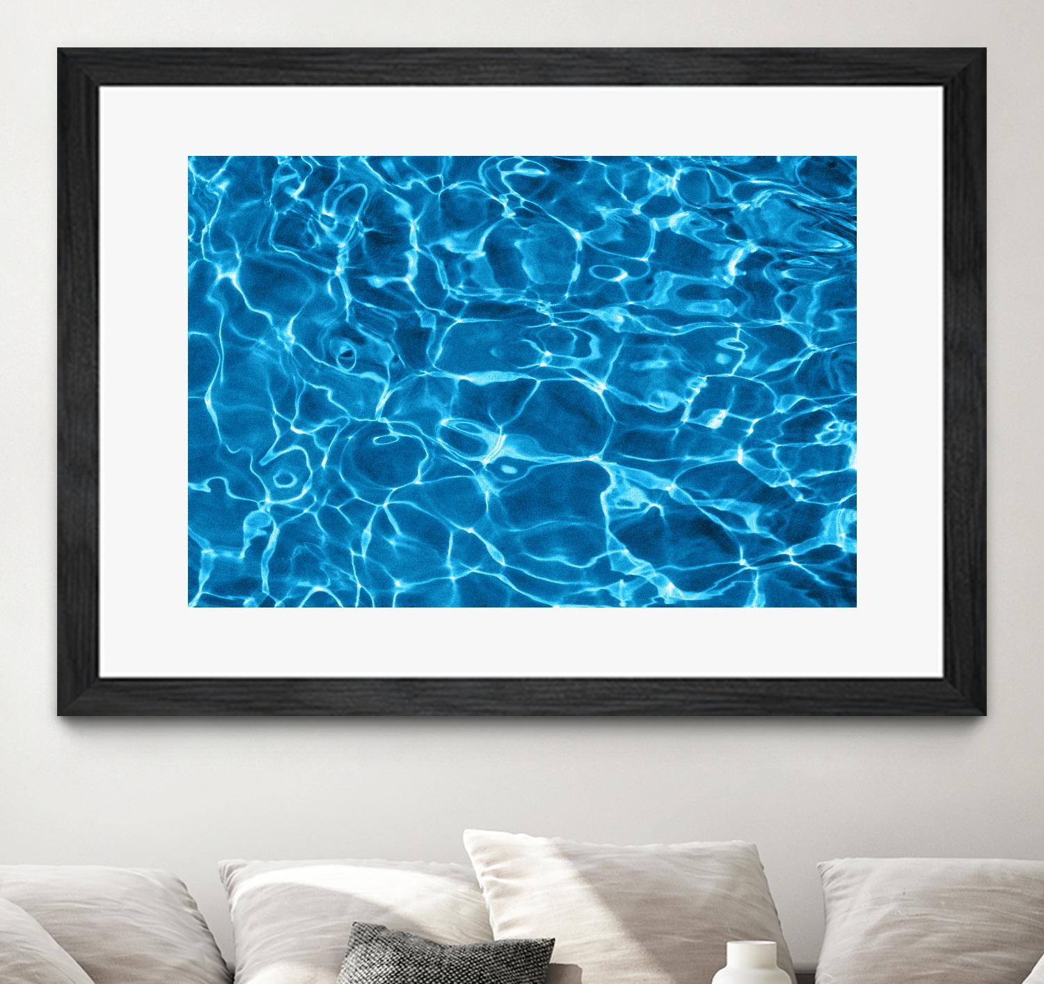 Pool 6 by CJ Elliott on GIANT ART - white sea scene