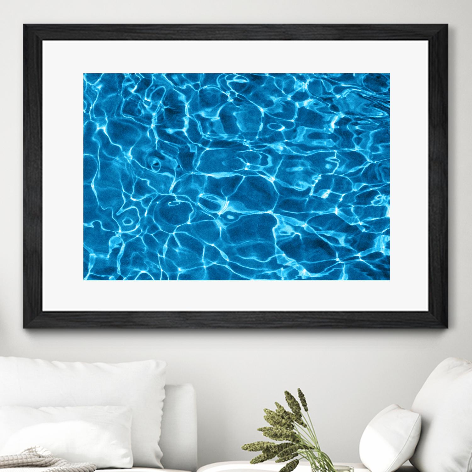 Pool 6 by CJ Elliott on GIANT ART - white sea scene