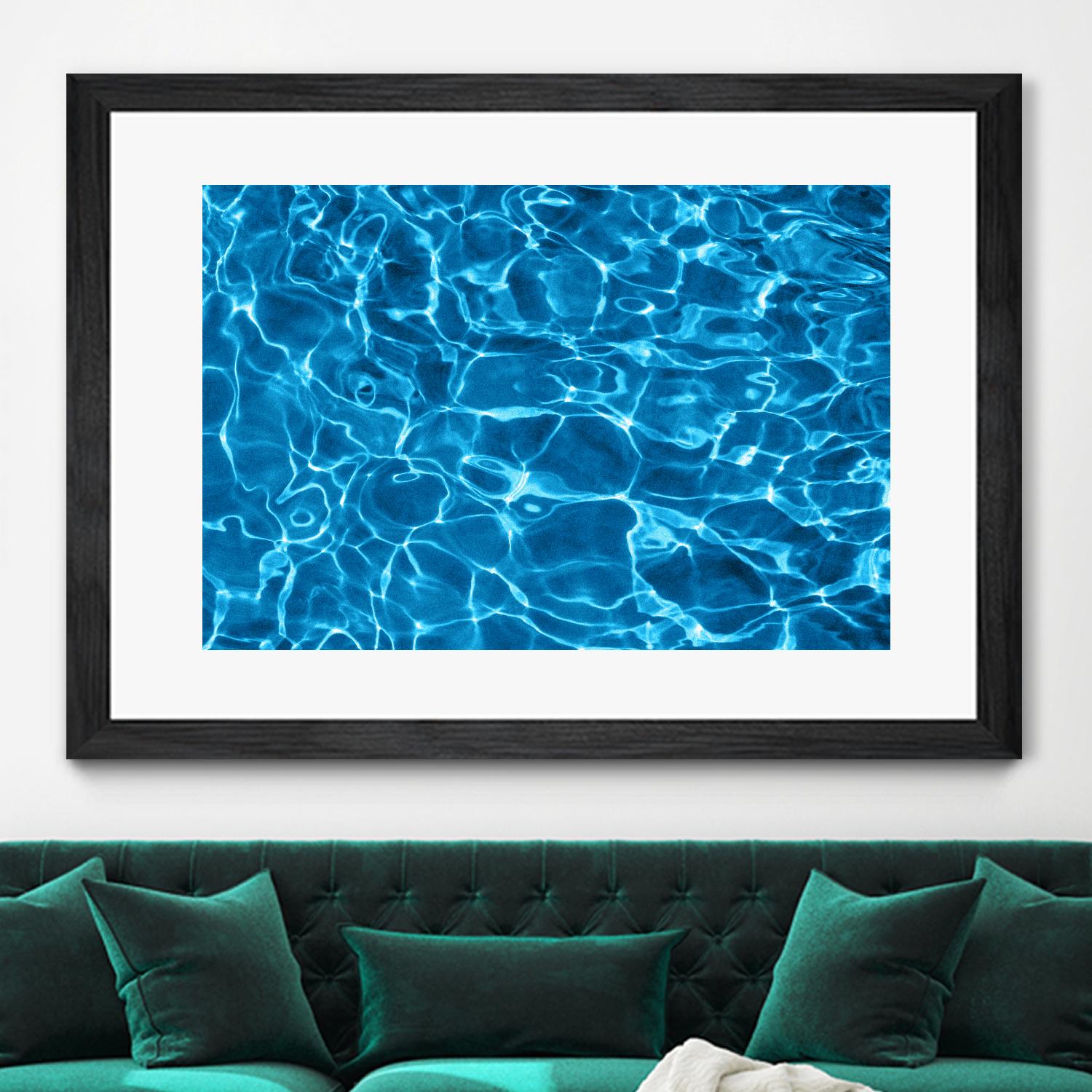 Pool 6 by CJ Elliott on GIANT ART - white sea scene