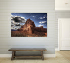 Red Mountain by Jamie Cook on GIANT ART - blue landscape