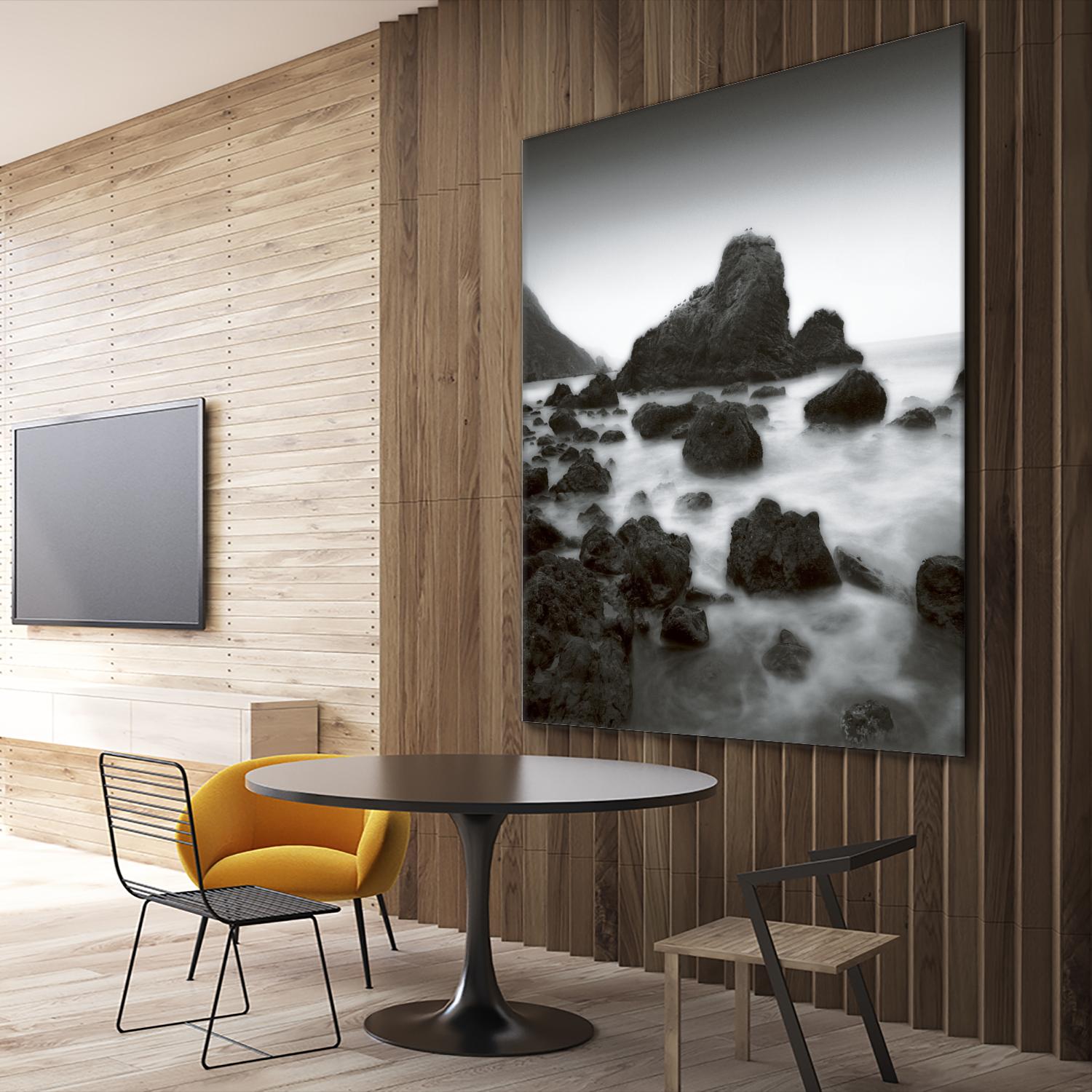 Ocean Rocks Muir Beach by Jamie Cook on GIANT ART - white sea scene