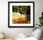 Graffiti Crowns C by Tracy Hiner on GIANT ART - orange contemporary