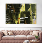 Graffiti by Tracy Hiner on GIANT ART - black contemporary