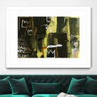 Graffiti by Tracy Hiner on GIANT ART - black contemporary