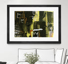 Graffiti by Tracy Hiner on GIANT ART - black contemporary