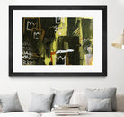 Graffiti by Tracy Hiner on GIANT ART - black contemporary