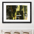 Graffiti by Tracy Hiner on GIANT ART - black contemporary