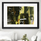 Graffiti by Tracy Hiner on GIANT ART - black contemporary