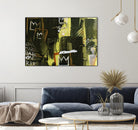 Graffiti by Tracy Hiner on GIANT ART - black contemporary