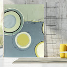 Circle Series 13 by Christopher Balder on GIANT ART - green abstract