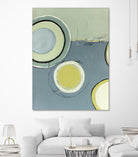 Circle Series 13 by Christopher Balder on GIANT ART - green abstract