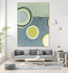 Circle Series 13 by Christopher Balder on GIANT ART - green abstract