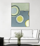 Circle Series 13 by Christopher Balder on GIANT ART - green abstract