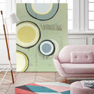 Circle Series 14 by Christopher Balder on GIANT ART - green abstract