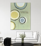 Circle Series 14 by Christopher Balder on GIANT ART - green abstract