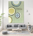 Circle Series 14 by Christopher Balder on GIANT ART - green abstract