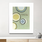 Circle Series 14 by Christopher Balder on GIANT ART - green abstract