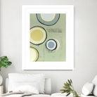 Circle Series 14 by Christopher Balder on GIANT ART - green abstract