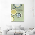 Circle Series 14 by Christopher Balder on GIANT ART - green abstract